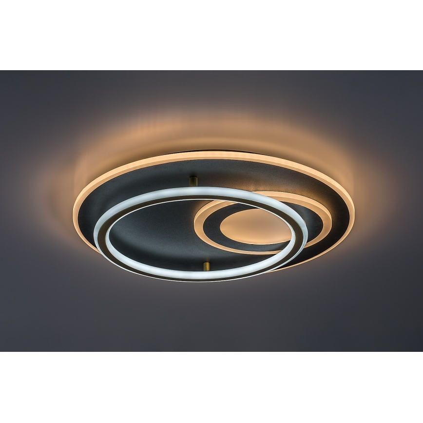 Rabalux - Dimbart LED-taklampa, 60 W, 230 V, 3000–6000 K, Ø 50 cm, med fjärrkontroll