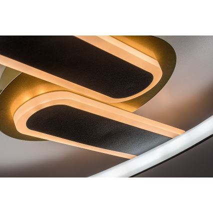 Rabalux - dimbar LED-taklampa LED/60W/230V 3000-6000K 53x45 cm + fjärrkontroll
