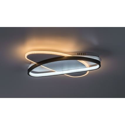 Rabalux - LED dimbar taklampa LED/57W/230V 3000-6000K 45x30,5 cm + fjärrkontroll