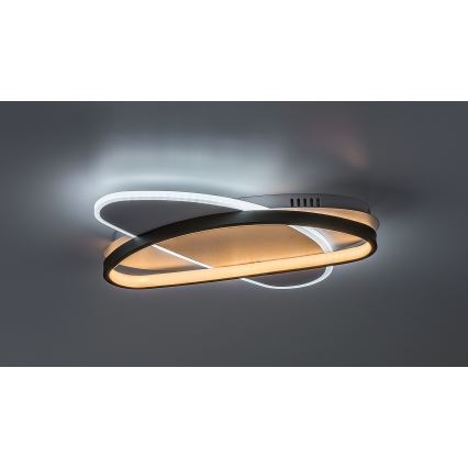 Rabalux - LED dimbar taklampa LED/57W/230V 3000-6000K 45x30,5 cm + fjärrkontroll