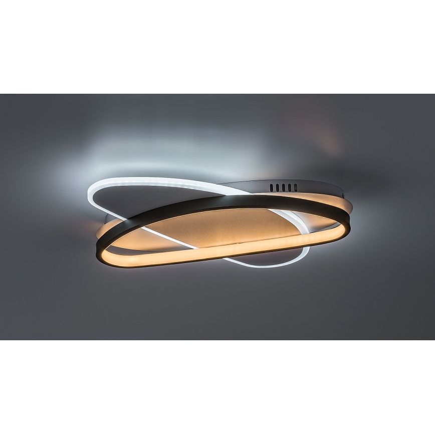 Rabalux - LED dimbar taklampa LED/57W/230V 3000-6000K 45x30,5 cm + fjärrkontroll
