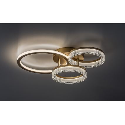 Rabalux - LED dimmbar taklampa LED/38W/230V 3000-6500K 58,5x38 cm + fjärrkontroll