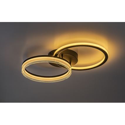 Rabalux - Dimbar LED-taklampa LED/38W/230V 3000-6500K 60x35 cm + fjärrkontroll