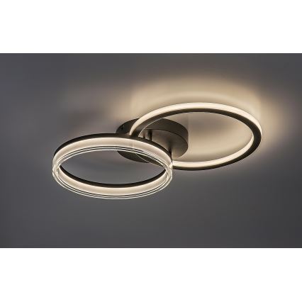 Rabalux - Dimbar LED-taklampa LED/38W/230V 3000-6500K 60x35 cm + fjärrkontroll