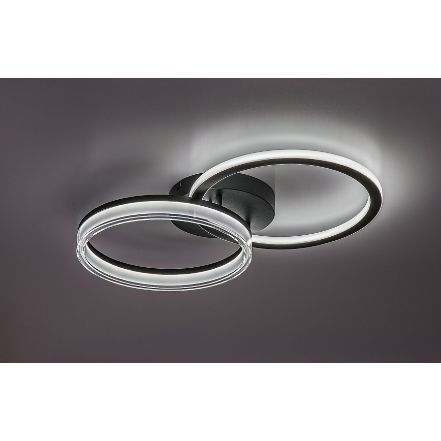 Rabalux - Dimbar LED-taklampa LED/38W/230V 3000-6500K 60x35 cm + fjärrkontroll