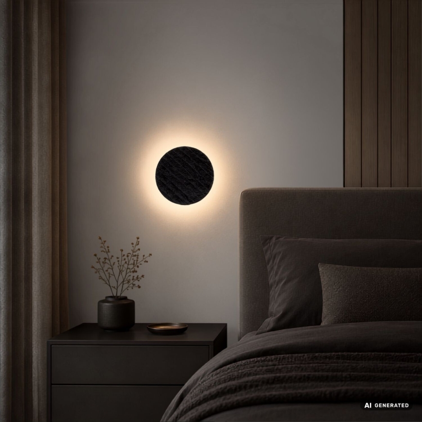 Rabalux - LED Vägglampa LED/12W/230V 3000/4500/6500K svart