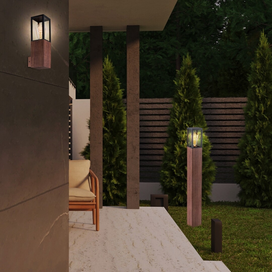 Rabalux - Utomhus vägglampa 1xE27/60W/230V IP44