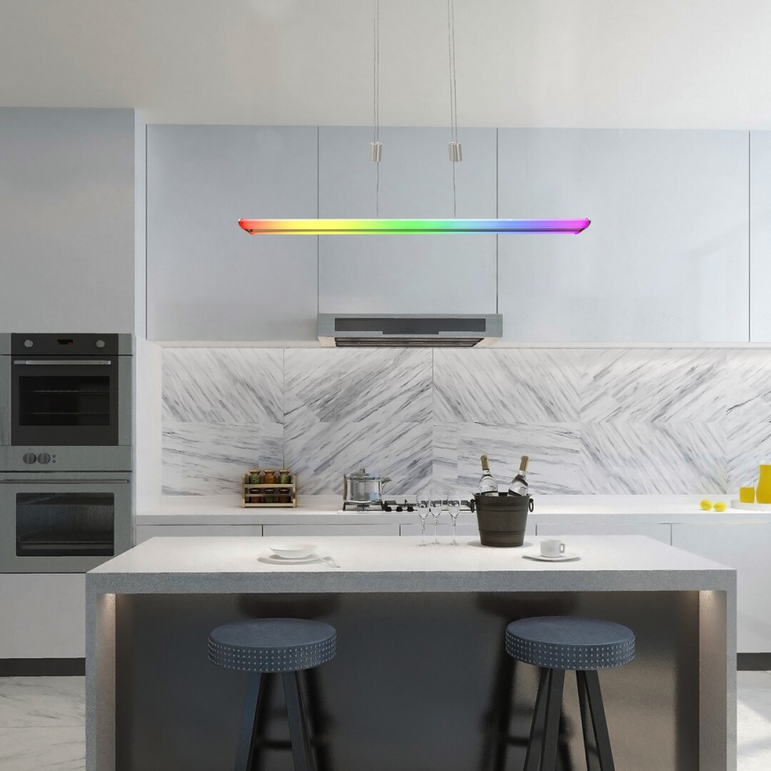 Rabalux - LED RGB Dimbar taklampa LED/24W/230V Wi-Fi Tuya + fjärrkontroll