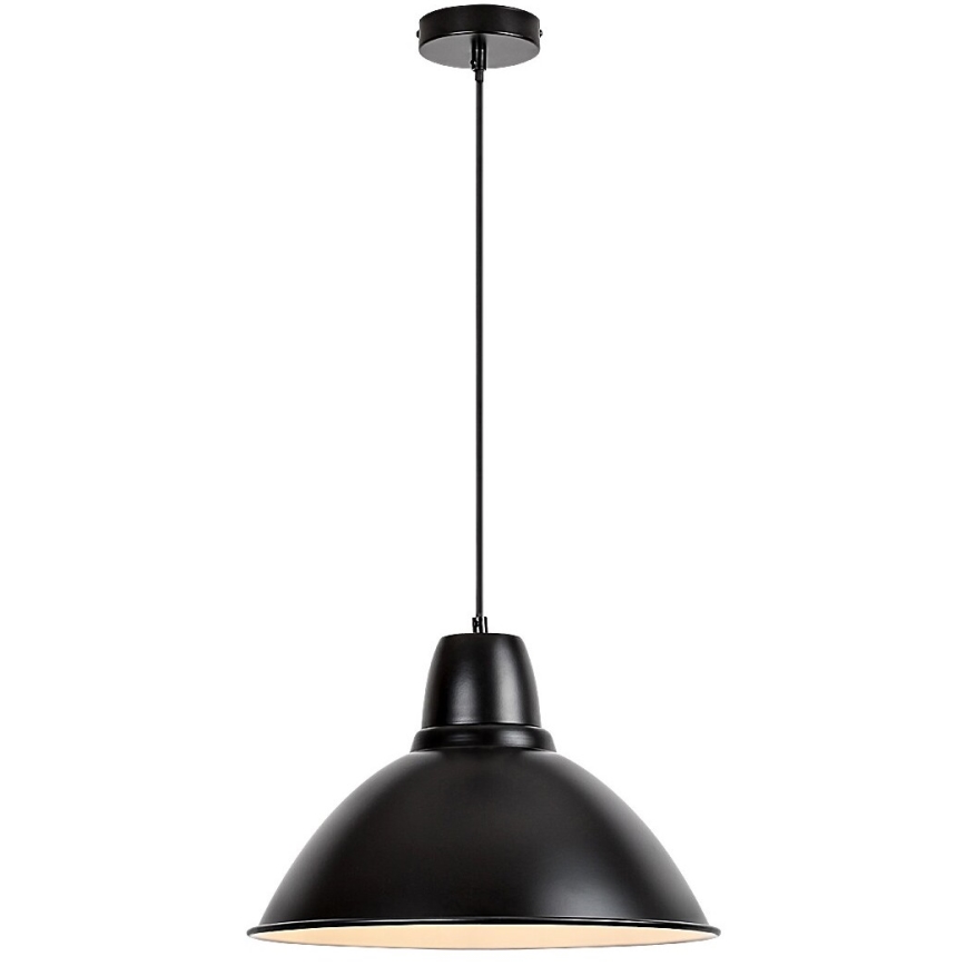 Rabalux - Takpendel med sladd 1xE27/60W/230V Ø 36 cm svart