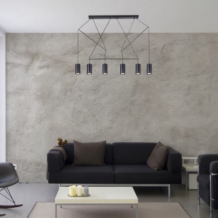 Rabalux - Taklampa med 6xGU10/50W/230V