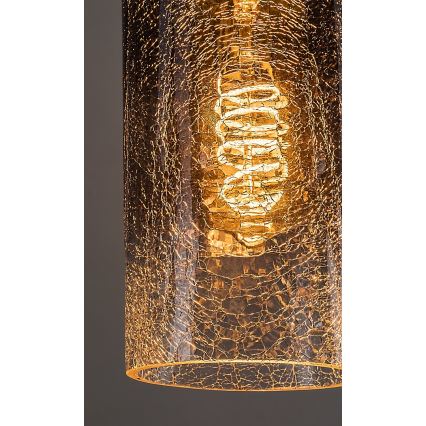 Rabalux - Ljuskrona med textilsladd 1xE27/60W/230V