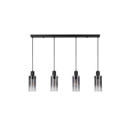 Rabalux - Ljuskrona med textilsladd 4xE27/60W/230V