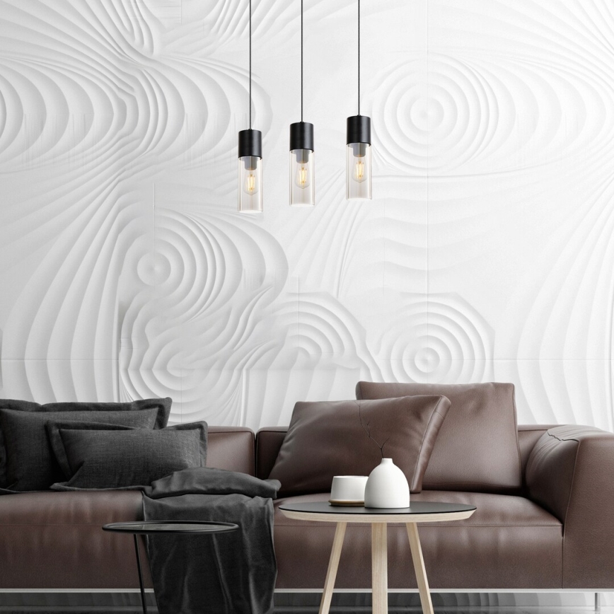 Rabalux - Ljuskrona med textilsladd 3xE27/25W/230V