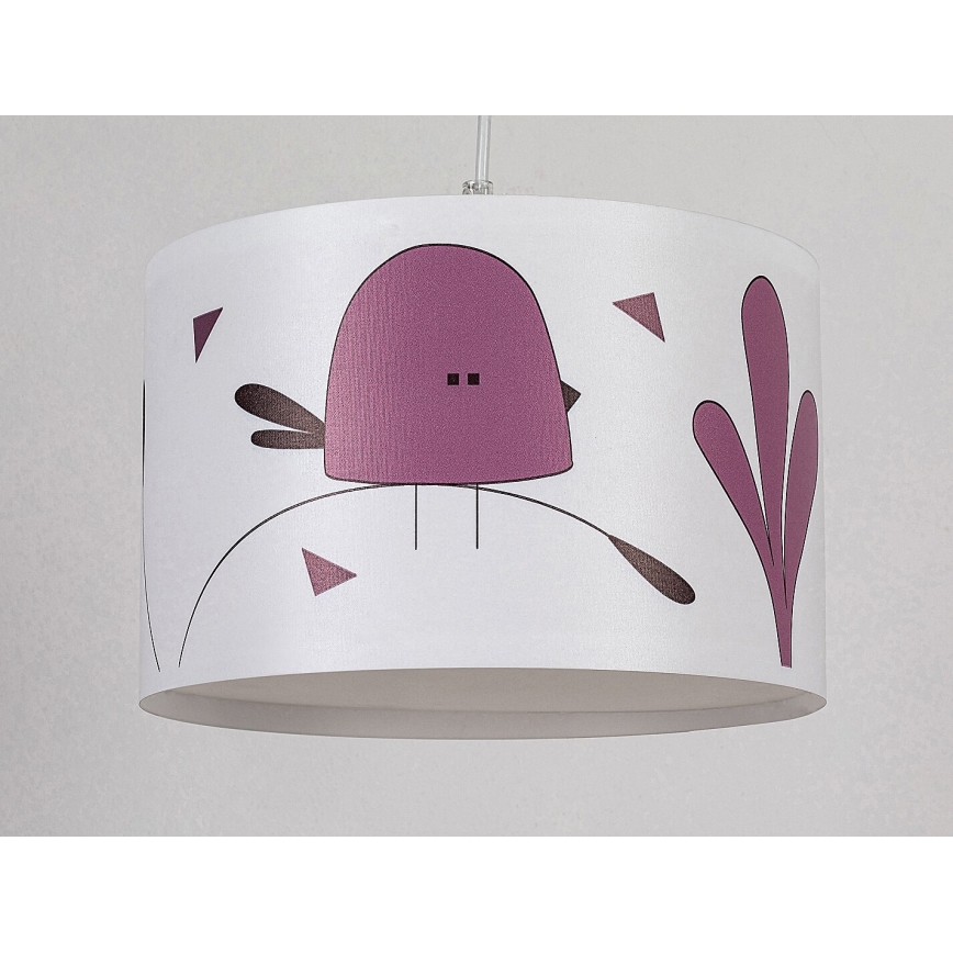 Rabalux - Hängande ljuskrona med textilsladd för barn 1xE27/40W/230V