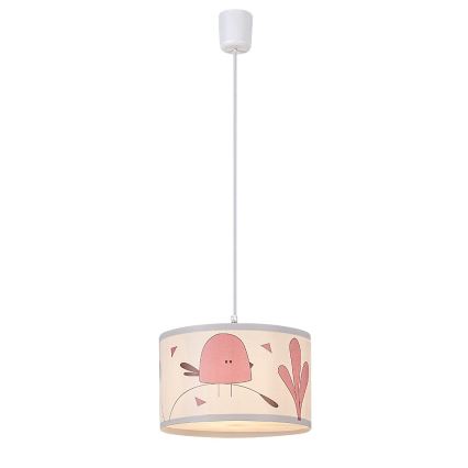 Rabalux - Hängande ljuskrona med textilsladd för barn 1xE27/40W/230V