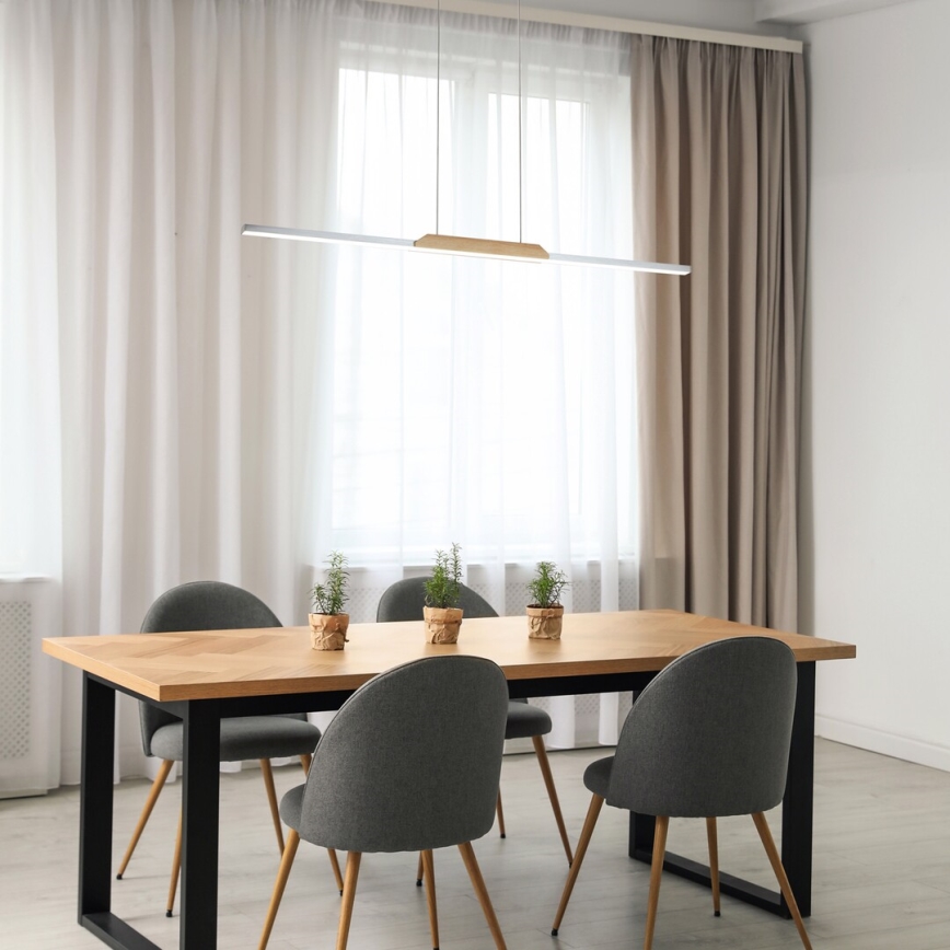 Rabalux - LED ljuskrona med textilsladd LED/26W/230V 4000K bok