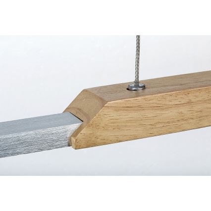 Rabalux - LED ljuskrona med textilsladd LED/26W/230V 4000K bok