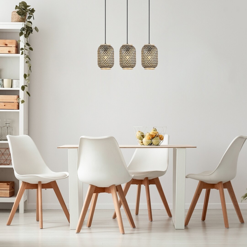 Rabalux - Taklampa 3xE27/40W/230V rotting