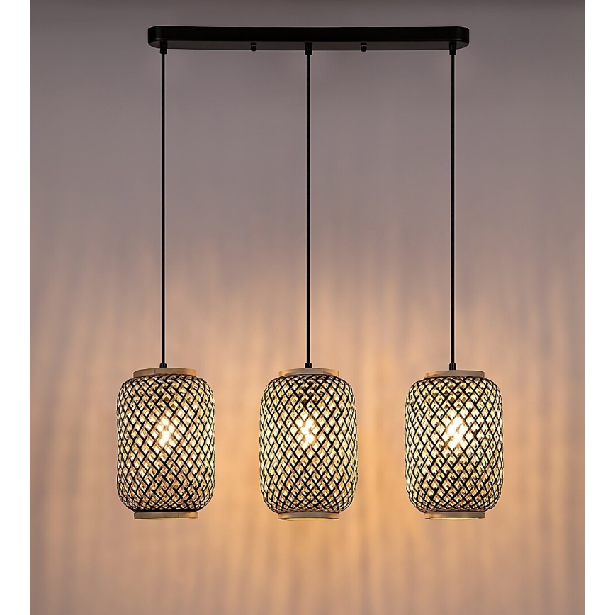 Rabalux - Taklampa 3xE27/40W/230V rotting