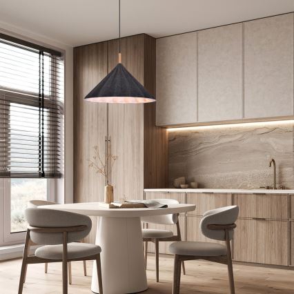 Rabalux - Ljuskrona med textilsladd 1xE27/40W/230V