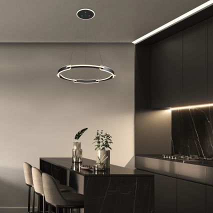 Rabalux - LED ljuskrona med textilsladd LED/45W/230V 3000K/4000K