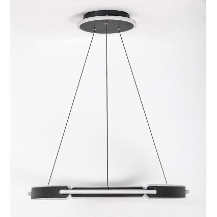 Rabalux - LED ljuskrona med textilsladd LED/45W/230V 3000K/4000K