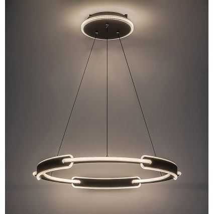 Rabalux - LED ljuskrona med textilsladd LED/45W/230V 3000K/4000K