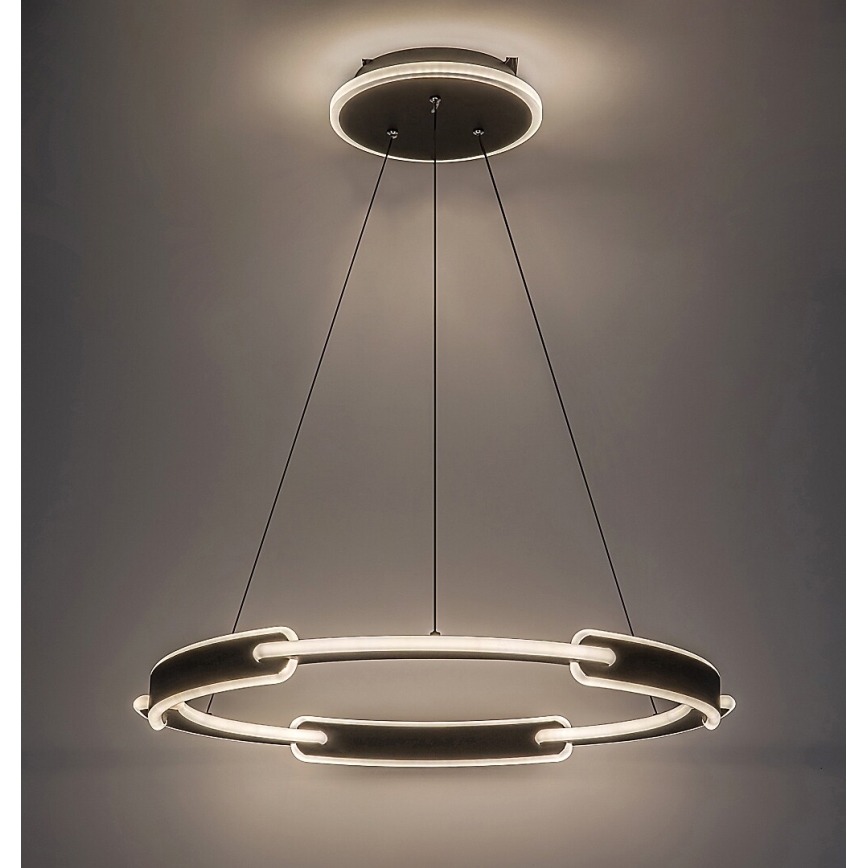 Rabalux - LED ljuskrona med textilsladd LED/45W/230V 3000K/4000K