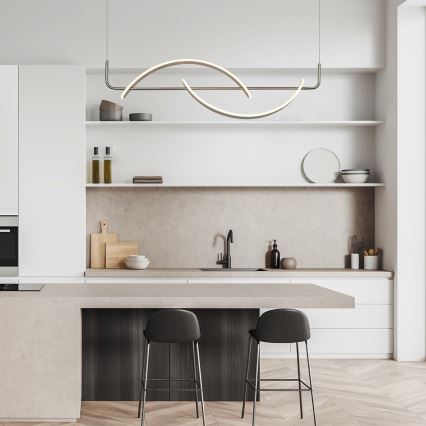 Rabalux - LED ljuskrona med textilsladd LED/35W/230V