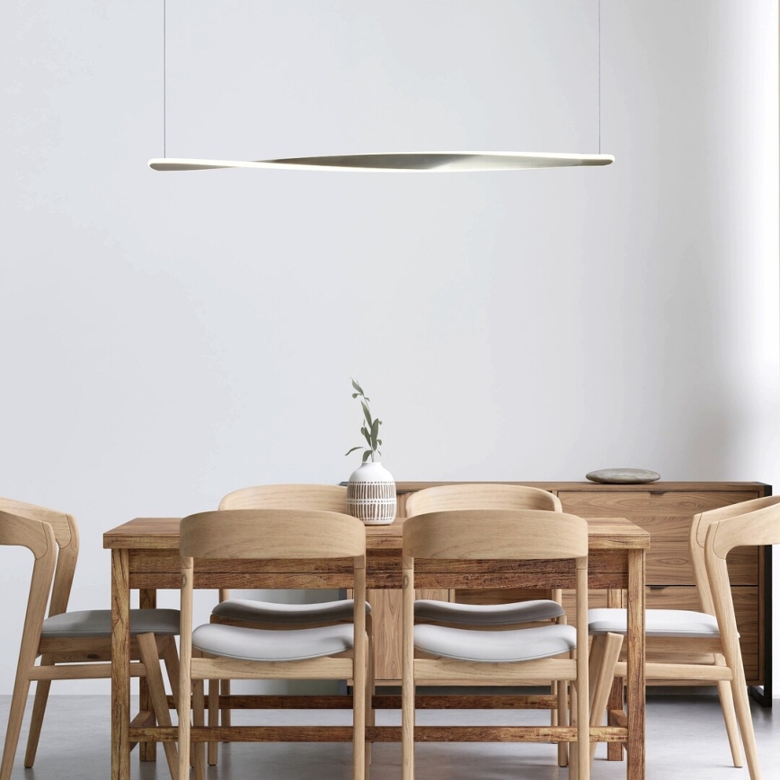 Rabalux - LED ljuskrona med textilsladd LED/28W/230V