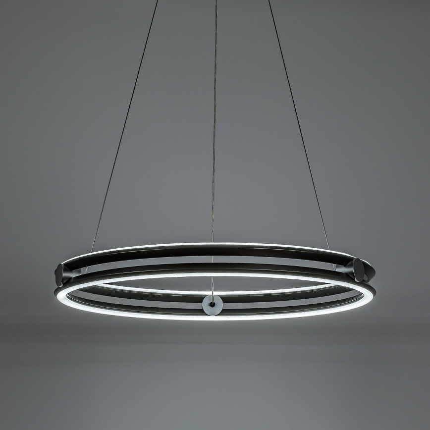 Rabalux - Dimmbar LED-pendellampa med vajer LED/60W/230V 3000-6500K grå + fjärrkontroll