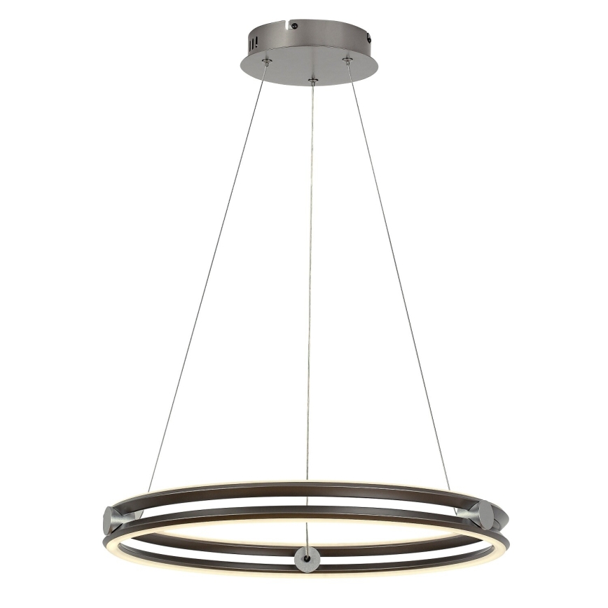 Rabalux - Dimmbar LED-pendellampa med vajer LED/60W/230V 3000-6500K grå + fjärrkontroll