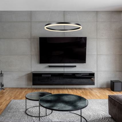 Rabalux - LED ljuskrona med textilsladd LED/45W/230V 3000K/4000K/6500K