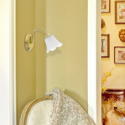 Rabalux 7231 - Väggbelysning RAFAELLA E14/40W/230V