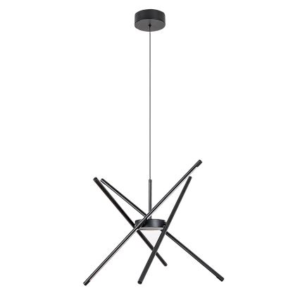 Rabalux - LED ljuskrona med textilsladd LED/40W/230V 3000K svart