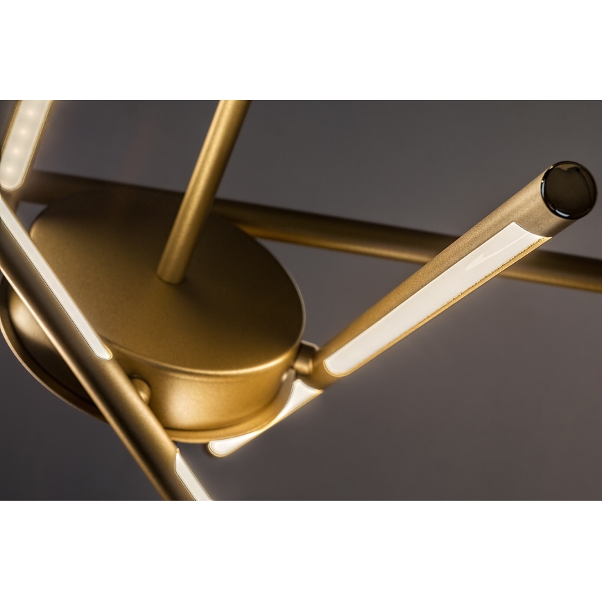 Rabalux - LED ljuskrona med textilsladd LED/40W/230V 3000K guld