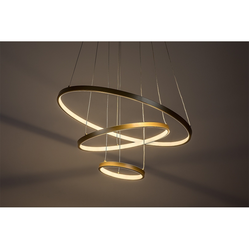 Rabalux - LED-dimbar pendellampa med vajer LED/90W/230V 3000-6500K + fjärrkontroll