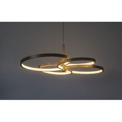 Rabalux - Dimbar LED-pendellampa med vajer LED/70W/230V 3000–6500K + fjärrkontroll