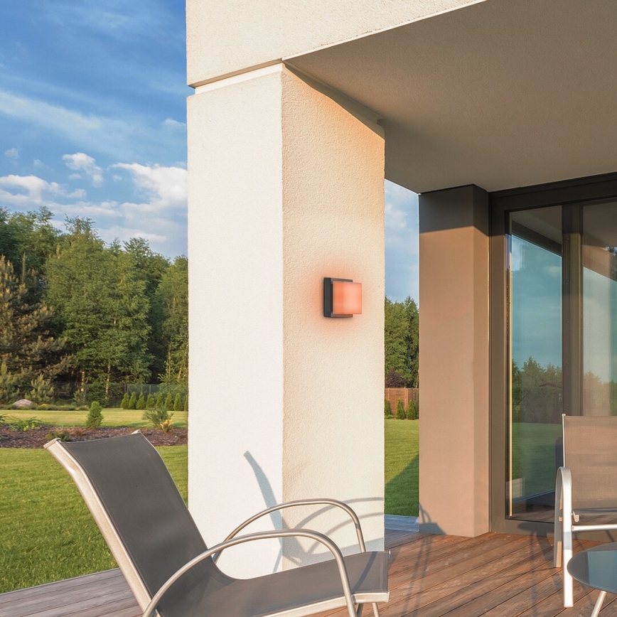 Rabalux - LED RGBW Dimbart utomhus vägglampa LED/10W/230V IP54 Wi-Fi Tuya