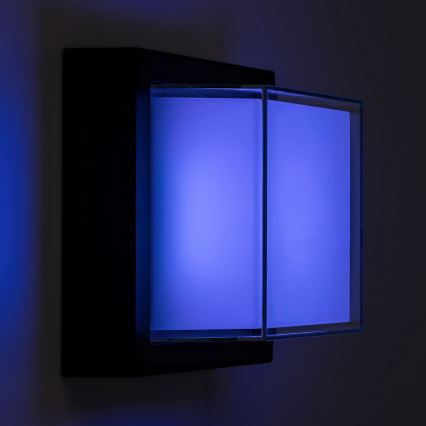 Rabalux - LED RGBW Dimbart utomhus vägglampa LED/10W/230V IP54 Wi-Fi Tuya