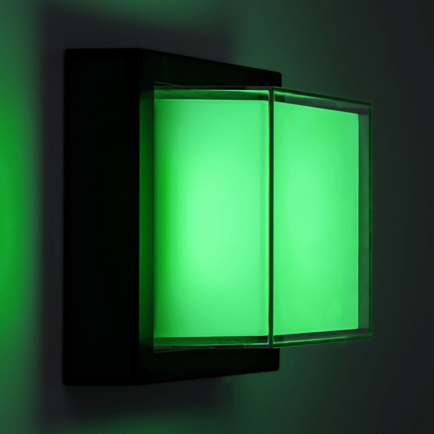 Rabalux - LED RGBW Dimbart utomhus vägglampa LED/10W/230V IP54 Wi-Fi Tuya