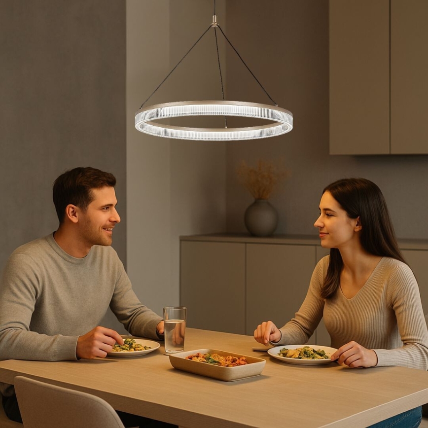 Rabalux - LED-dimbbar pendellampa på kabel LED/24W/230V 3000-6500K + fjärrkontroll