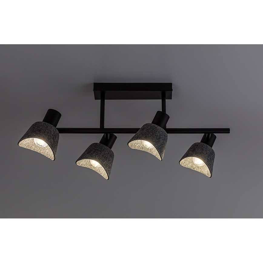 Rabalux - Ytmonterad ljuskrona 4xE14/10W/230V