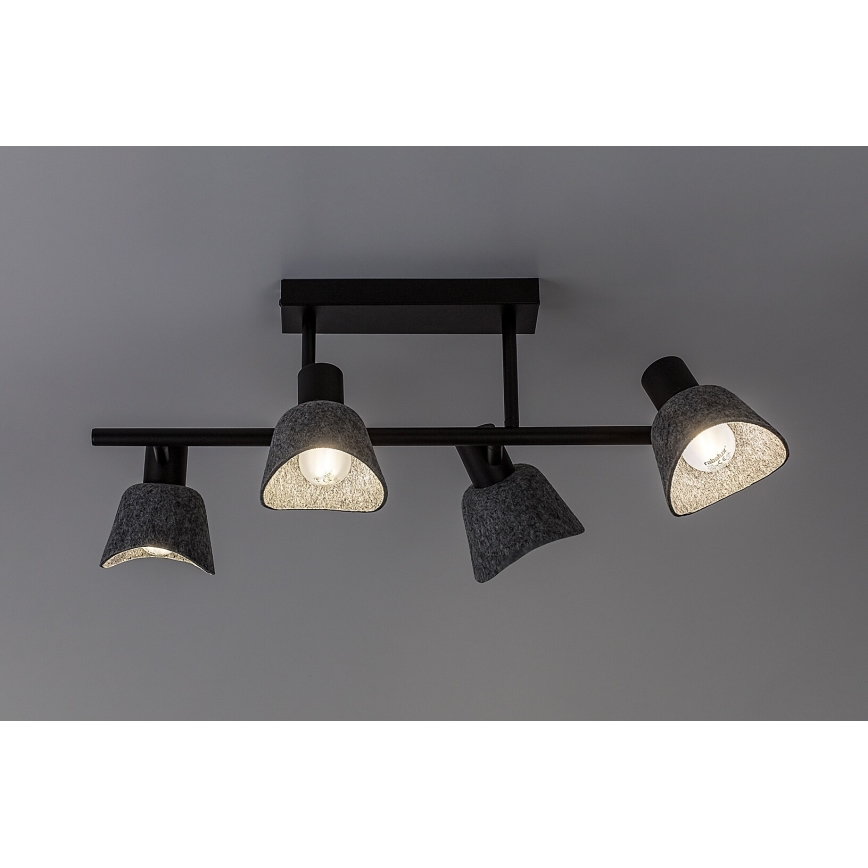 Rabalux - Ytmonterad ljuskrona 4xE14/10W/230V