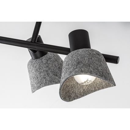 Rabalux - Ytmonterad ljuskrona 4xE14/10W/230V