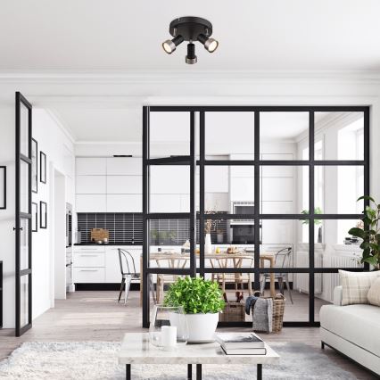 Rabalux - Takspotlight 3xGU10/50W/230V