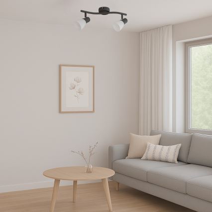 Rabalux - Spotlampa 2xE14/40W/230V