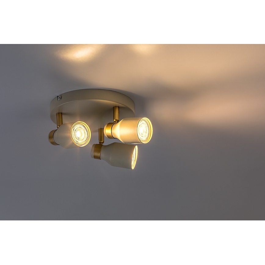 Rabalux - Spotlampa 3xGU10/15W/230V