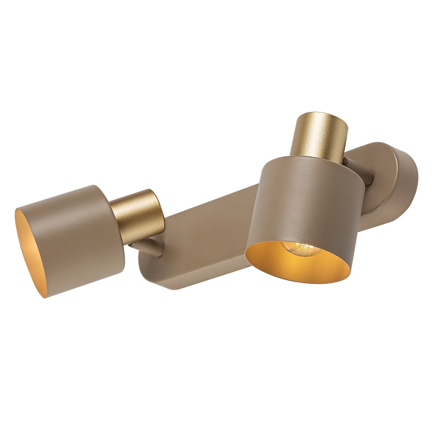 Rabalux - Spotlampa 2xE14/10W/230V beige