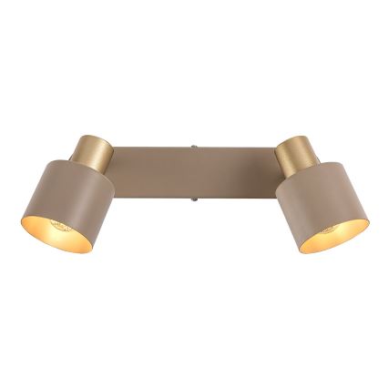 Rabalux - Spotlampa 2xE14/10W/230V beige